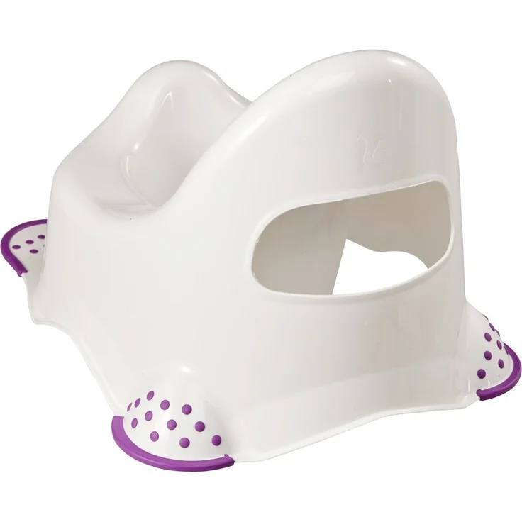 keeeper Hippo Babytopf, Ab ca. 18 Monate bis ca. 3 Jahre, Anti-Rutsch-Funktion, Adam, Weiß – Bild 2