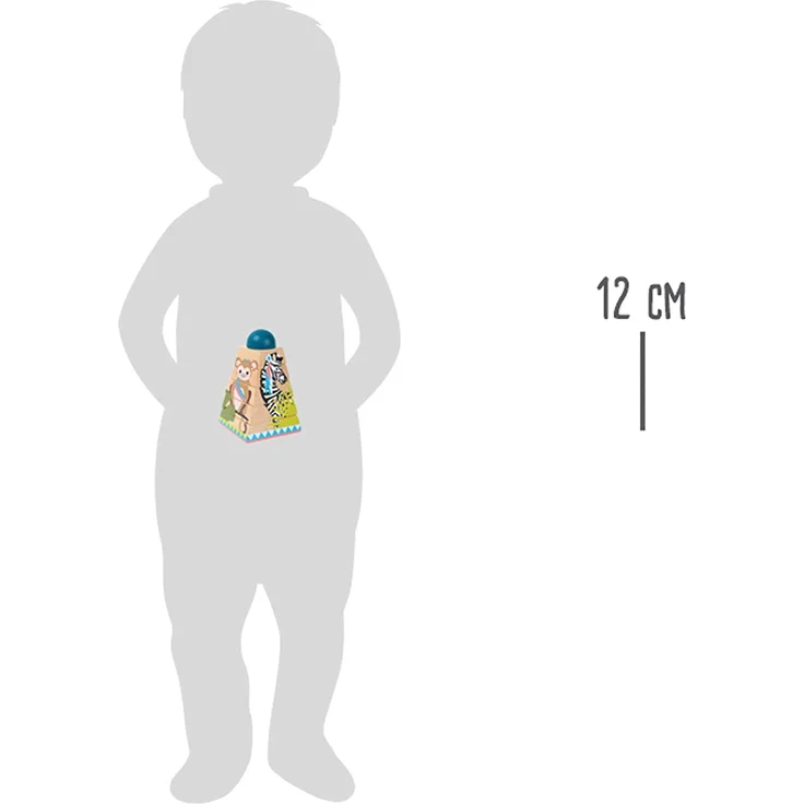 Würfelpuzzle-Turm "Jungle" – Bild 5