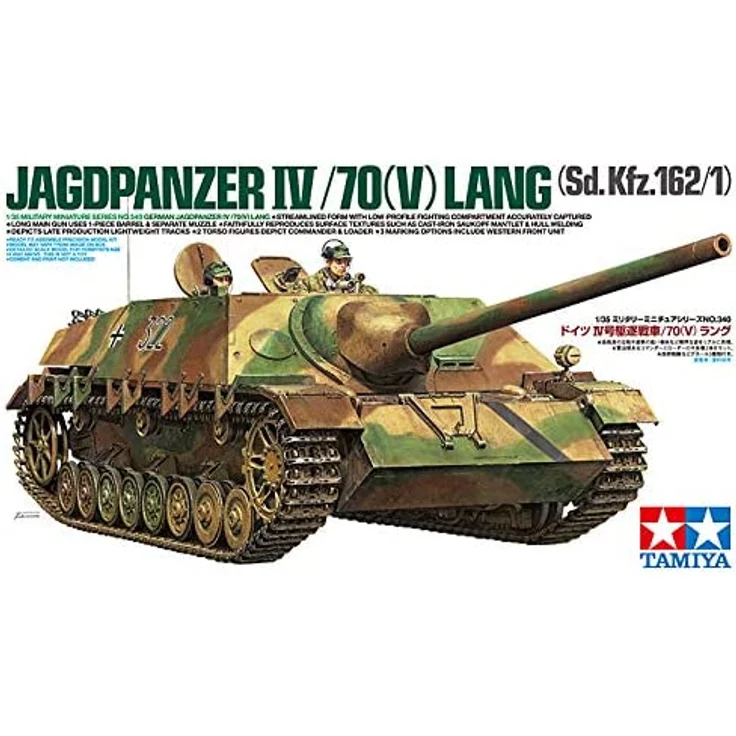 Jagdpanzer IV/70 (V) Lang WWII Deutschland - 1:35 Tamiya 300035340 – Bild 11