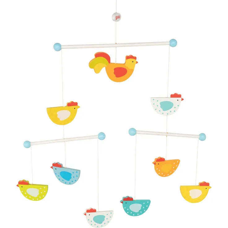 Mobile Lustige Hühner