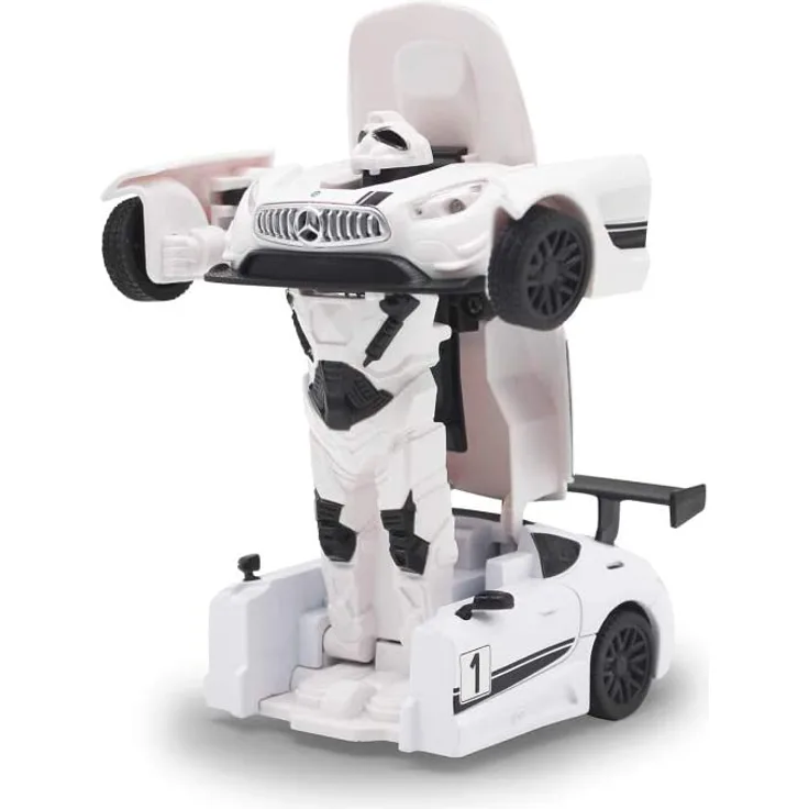 Mercedes-AMG GT3 transformable transformable DieCast 1:32 weiß