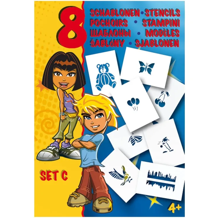 BloPens Schablonen Set C Mix
