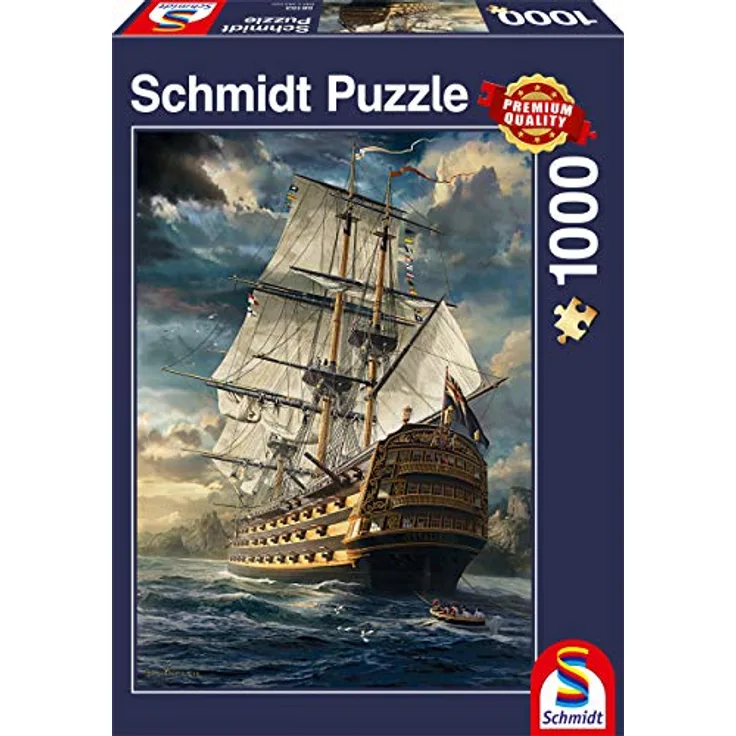 puzzle Sails junior karton blau 1000 teile