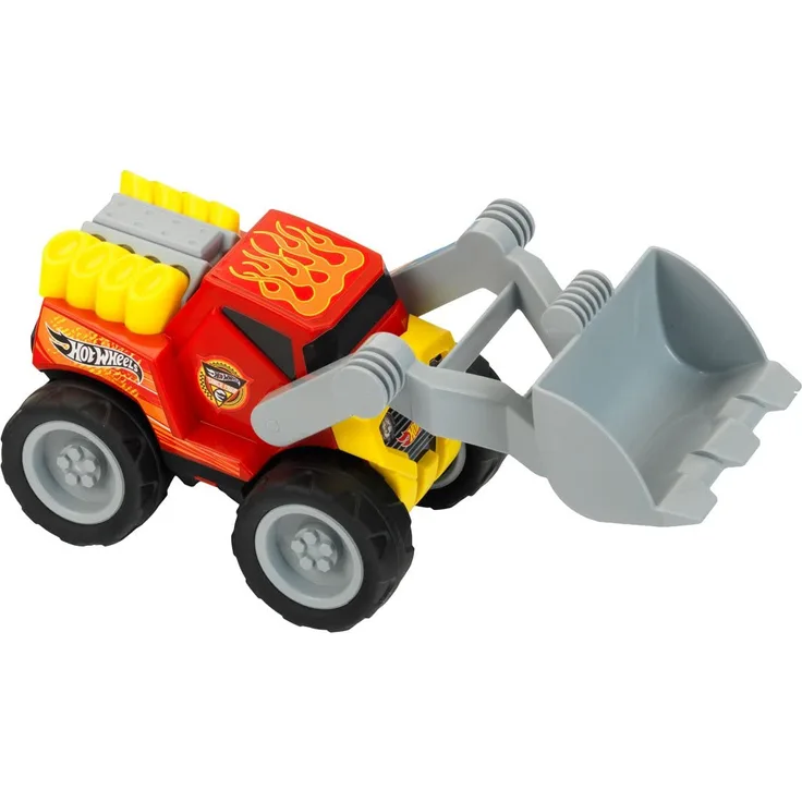 Theo Klein 2444 Hot Wheels Radlader, Maßstab 1:24, Spielzeug