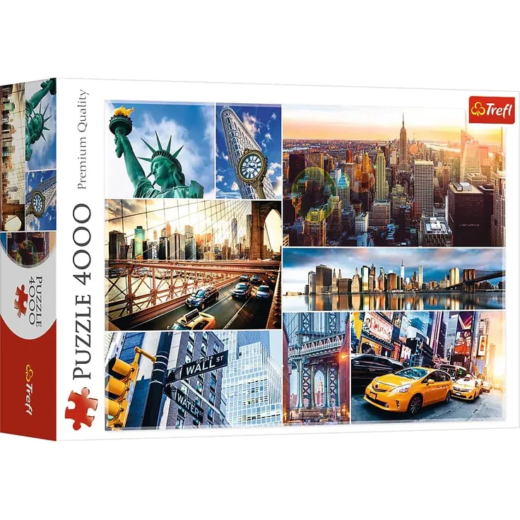 Trefl 45006 Puzzles 4000 Puzzels, farbig