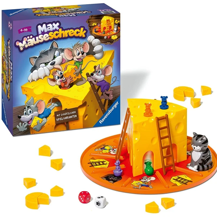 Ravensburger® Spiele - Max Mäuseschreck – Bild 1