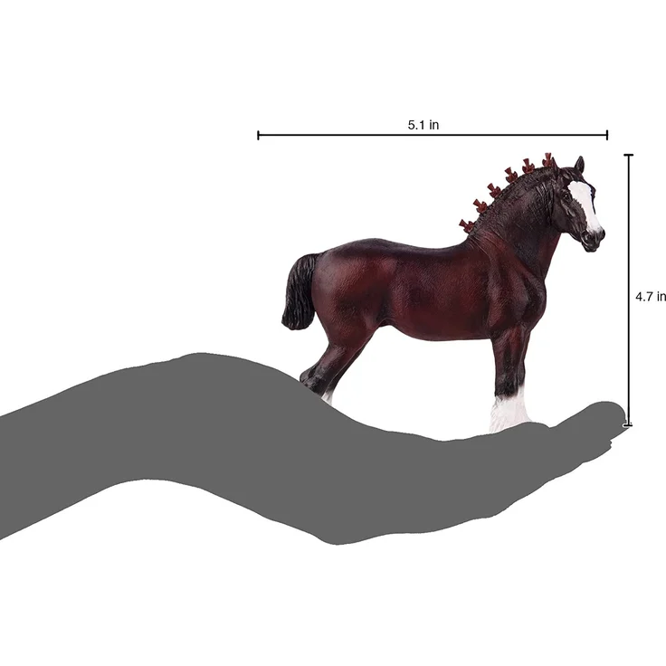 Mojo Farmland - Shire Pferd - Spielfigur 387290 – Bild 3