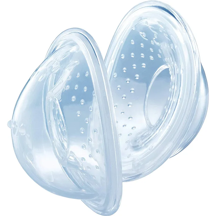 NUK 10252067 - Brustschalen-Set, 6-teiliges Komplett-Set
