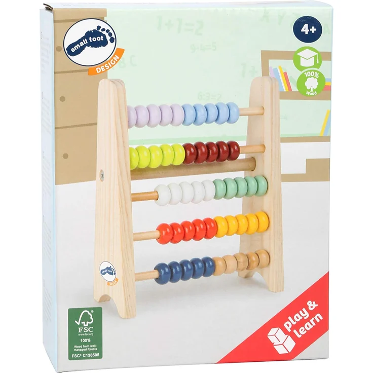 Small Foot 11168 - Rechenschieber to go - Educate Serie - FSC-zertifiziertes Holz – Bild 2