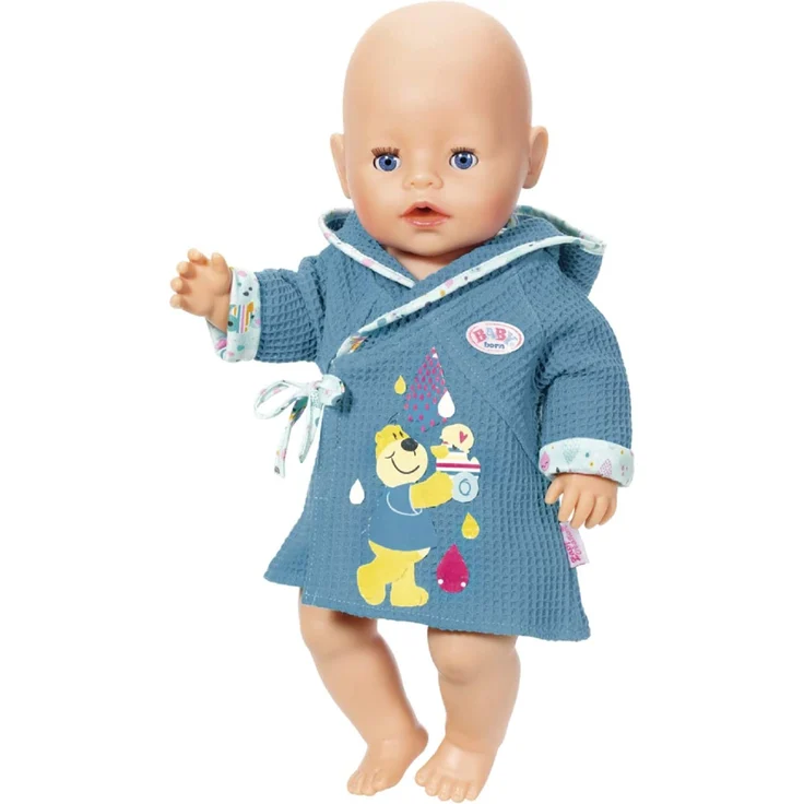 Zapf Creation 827505 BABY born Bath Bademantel Puppenkleidung 43 cm, 1 Set - Farbe nach Vorrat – Bild 3