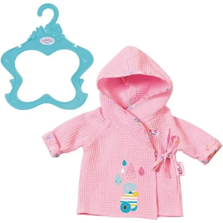 Zapf Creation 827505 BABY born Bath Bademantel Puppenkleidung 43 cm, 1 Set - Farbe nach Vorrat – Bild 2