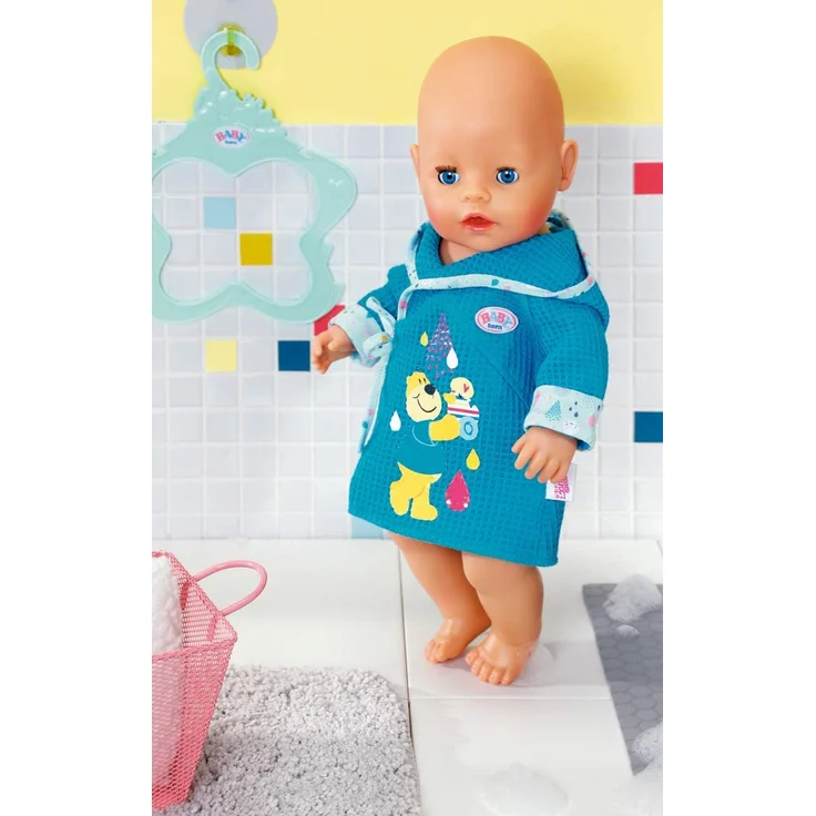 Zapf Creation 827505 BABY born Bath Bademantel Puppenkleidung 43 cm, 1 Set - Farbe nach Vorrat – Bild 7