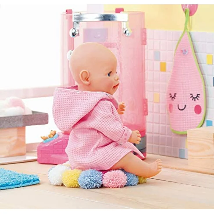 Zapf Creation 827505 BABY born Bath Bademantel Puppenkleidung 43 cm, 1 Set - Farbe nach Vorrat – Bild 9