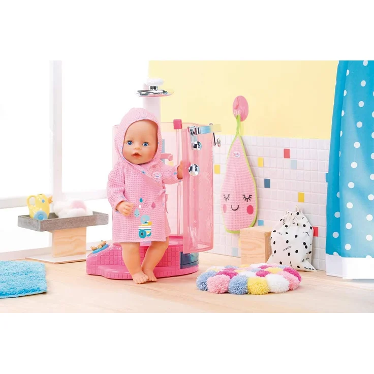 Zapf Creation 827505 BABY born Bath Bademantel Puppenkleidung 43 cm, 1 Set - Farbe nach Vorrat – Bild 6