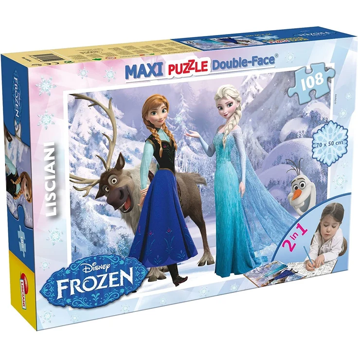 Die Eiskönigin 2 - Maxi Puzzle - Double Face - 2-in-1 – Bild 1