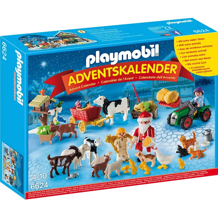 Playmobil 6624 - Adventskalender Weihnacht auf dem Bauernhof – Bild 1