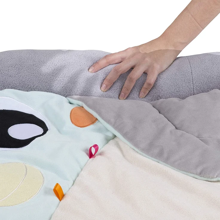 Playgro Spiel- und Krabbeldecke Pinguin für Babys mit Erlebnis-Spielbogen, Ab 0 Monate, 40220, mehrfarbig – Bild 5