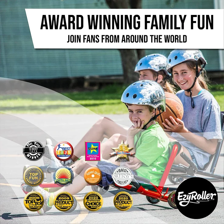 EzyRoller Classic Kinderfahrzeug Sitz-Dreirad grün EZR1G - Preisvergleich – Bild 5