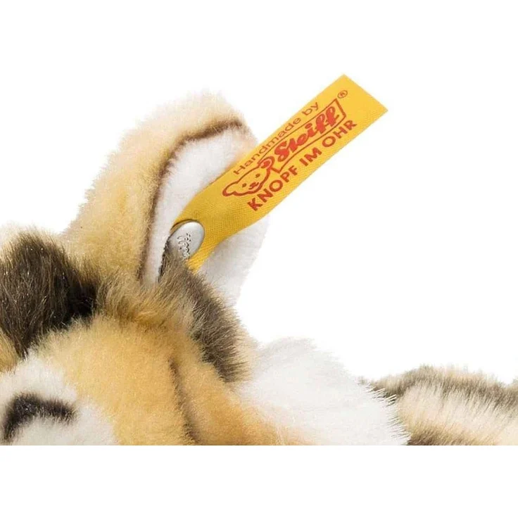 Steiff Radjah Baby Tiger - 28 cm - Schlenkertier für Kinder - Plüschtiger - weich & waschbar - getigert (066269) – Bild 3