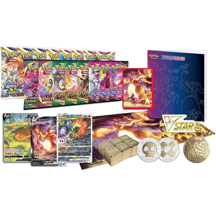 Pokemon Ultra Premium Collektion Charizard Glurak (englisch) - 16 Booster Packs – Bild 5