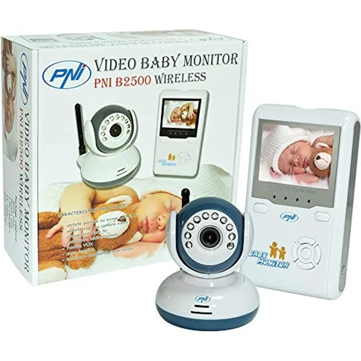 Video Babyphone PNI B2500 2,4-Zoll-WLAN-Bildschirm