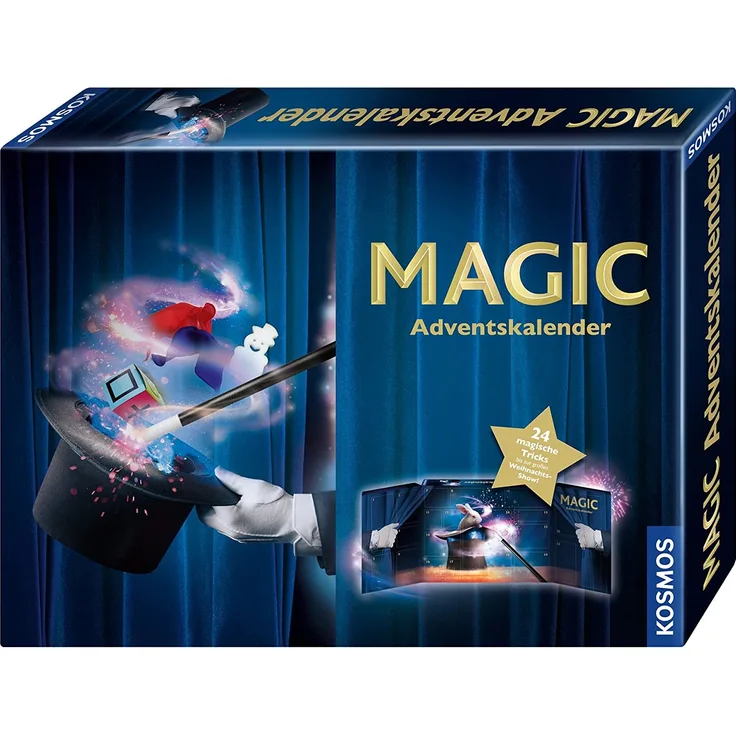 Kosmos Zauberei 698850 Magic Adventskalender 2018, bunt