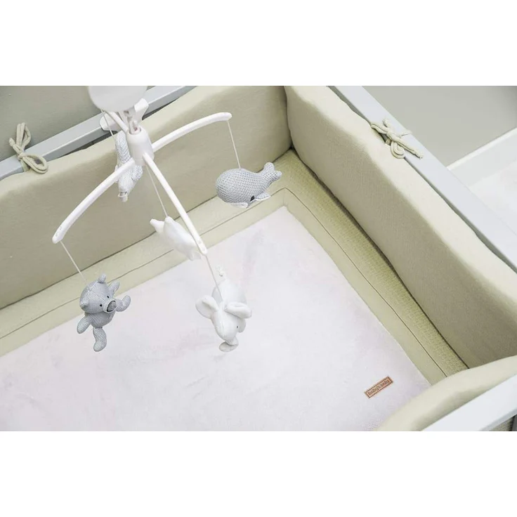 BO Baby's Only - Musik Mobile - Stonegreen/Mint/Weiß - 100% Polyester – Bild 8