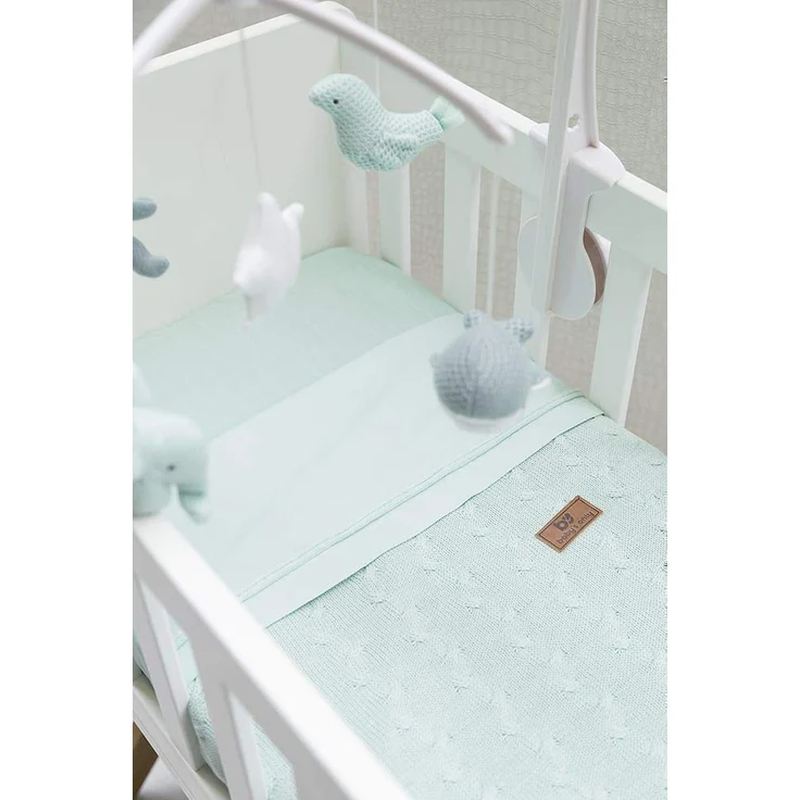 BO Baby's Only - Musik Mobile - Stonegreen/Mint/Weiß - 100% Polyester – Bild 7