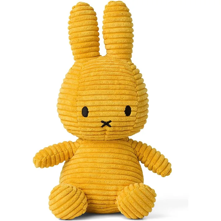 Miffy Corduroy Kuscheltier Gelb Gelb