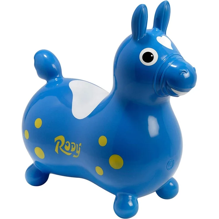 Jakobs 4019961 - Rody Hüpfpferd, blau - Preisvergleich – Bild 1