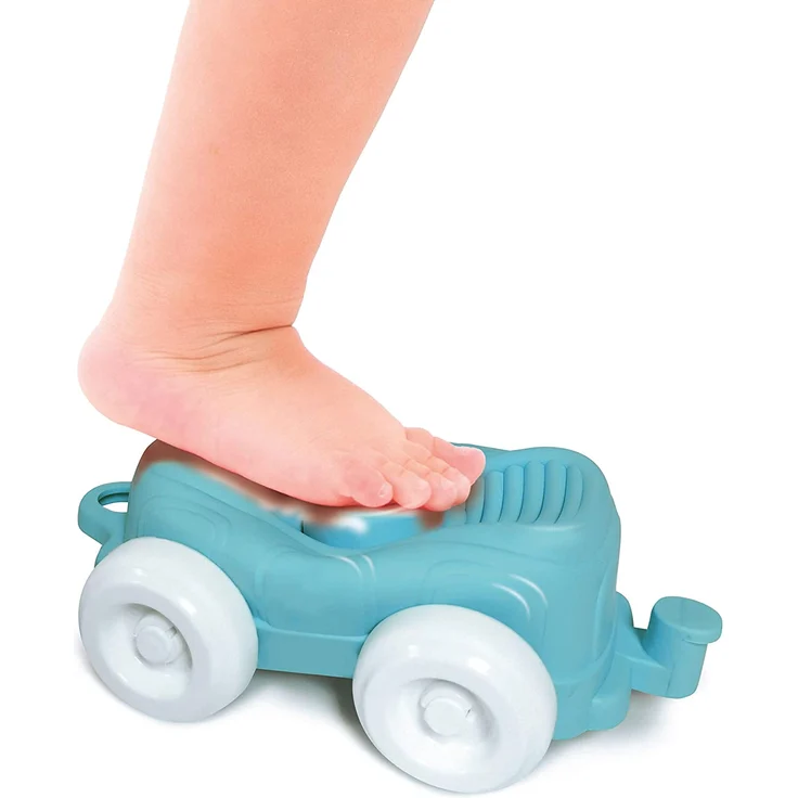 Clementoni Soft Clemmy, Sensorzug Playset mit weichen Bausteinen, waschbar, 6 Monate, 17424 Mehrfarbig – Bild 5
