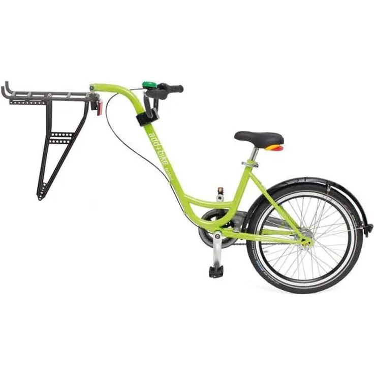 Diverse Unisex – Erwachsene Trailer add + bike-3091803100 Bike, Grün, One Size