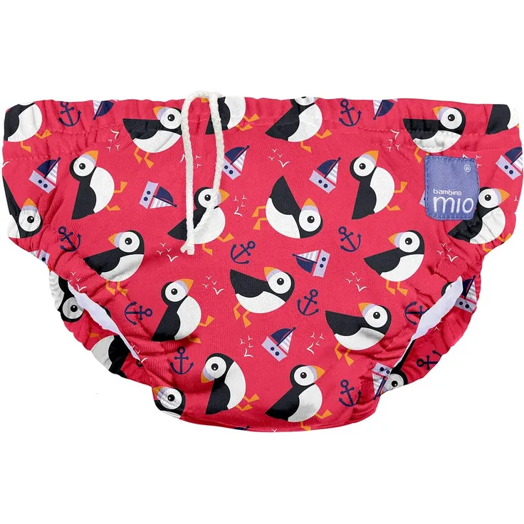 Bambino Mio, wiederverwendbare schwimmwindel, papageitaucher, M (6-12 Monate)