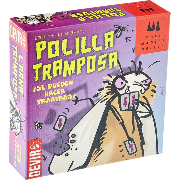 Devir – “La Polilla Tramposa“, Brettspiel (BGPOLI)