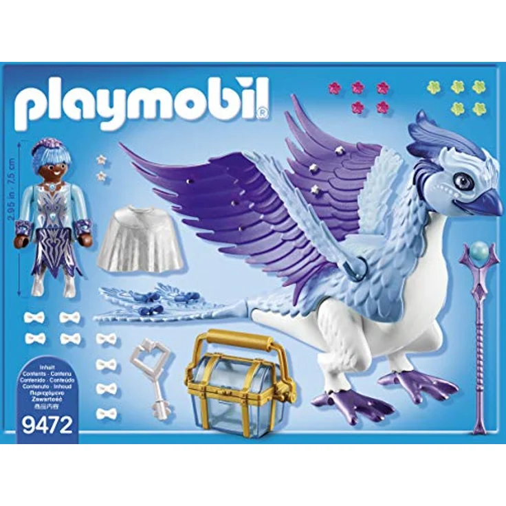 PLAYMOBIL Magic 9472 Prachtvoller Phönix mit Schmucksteckern, Ab 4 Jahren – Bild 6
