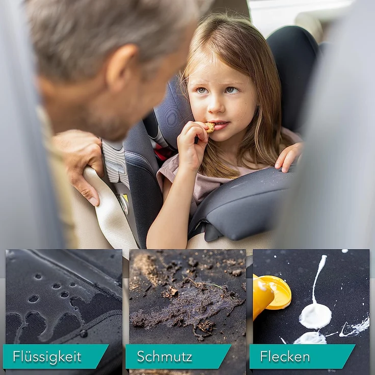 LIONSTRONG Kindersitzunterlage, ISOFIX geeignete Unterlage für Kindersitze, Sitzschoner zum Schutz Ihrer Autositze (1 Stück) – Bild 4
