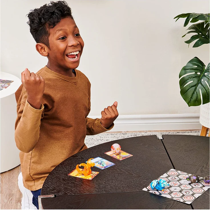 Spin Master Bakugan Evolutions Starter Pack with 3 Bakugan Minifigures (with Ultra Aquos Howlkor Basic Pyrus Pegatrix Basic Aquos Colossus) - Preisvergleich – Bild 4