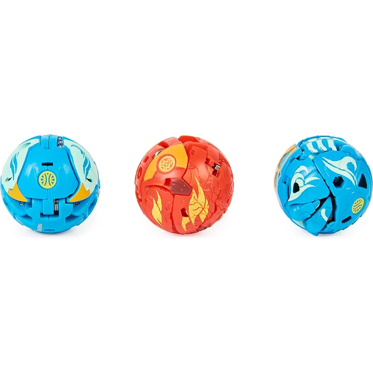 Spin Master Bakugan Evolutions Starter Pack with 3 Bakugan Minifigures (with Ultra Aquos Howlkor Basic Pyrus Pegatrix Basic Aquos Colossus) - Preisvergleich – Bild 5