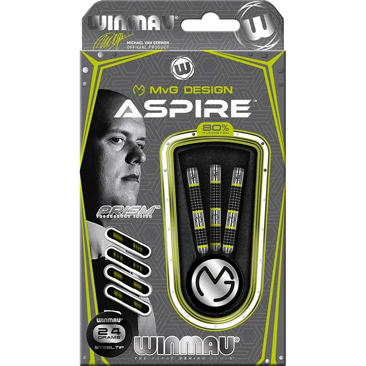 Winmau MvG Aspire Steeldarts 24 g – Bild 4