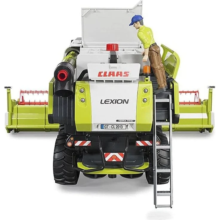 Bruder 02119 'Claas Lexion 780 Terra Trac Mähdrescher', ab 4 Jahren, 1:16, Schneidwerkfunktionen, 60 × 47 × 23,5 cm – Bild 10