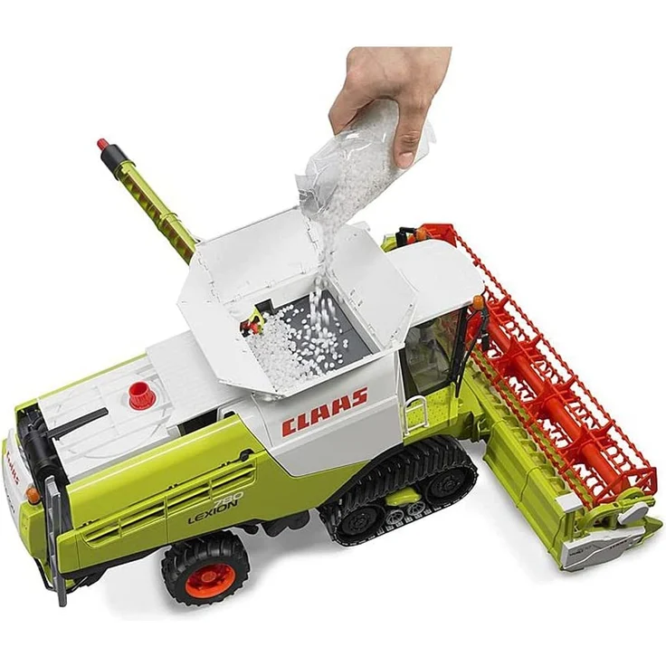 Bruder 02119 'Claas Lexion 780 Terra Trac Mähdrescher', ab 4 Jahren, 1:16, Schneidwerkfunktionen, 60 × 47 × 23,5 cm – Bild 7