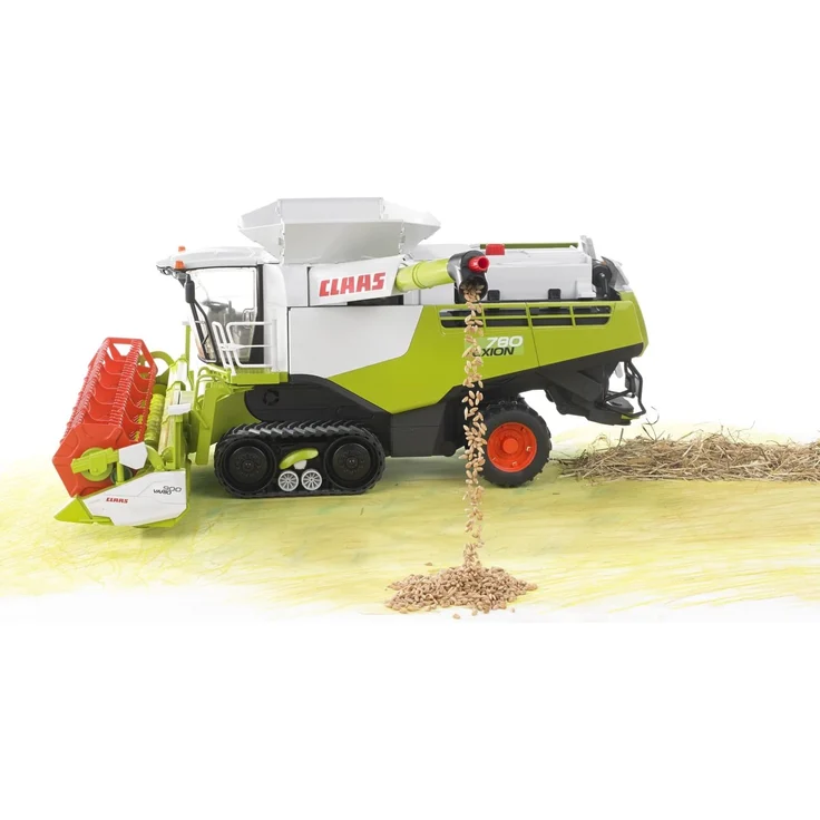 Bruder 02119 'Claas Lexion 780 Terra Trac Mähdrescher', ab 4 Jahren, 1:16, Schneidwerkfunktionen, 60 × 47 × 23,5 cm – Bild 13