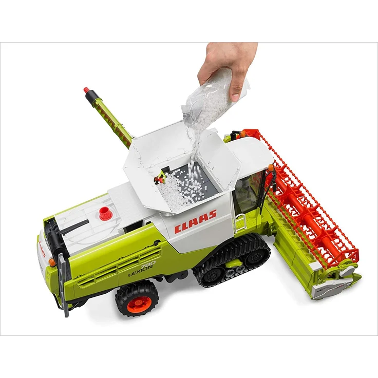 Bruder 02119 'Claas Lexion 780 Terra Trac Mähdrescher', ab 4 Jahren, 1:16, Schneidwerkfunktionen, 60 × 47 × 23,5 cm – Bild 5