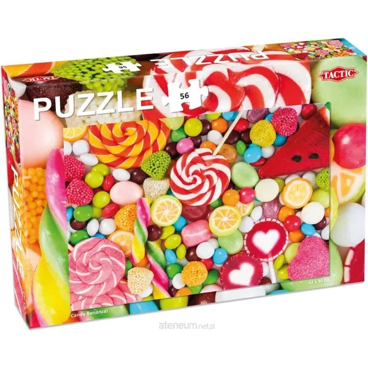 Tactic Puzzle Candy Bonanza! Junior-Karton 56 Teile