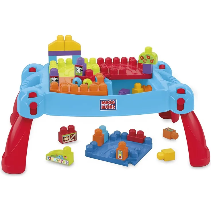 Mattel Mega Bloks First Builders Build 'n Learn Table