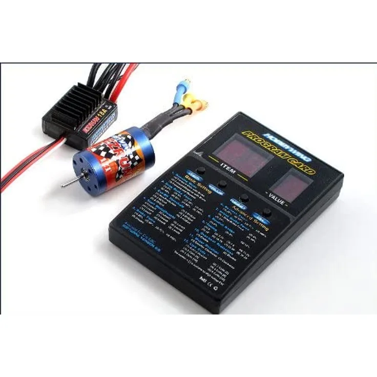 Hobbywing Ezrun SL18 Combo mit 2030-12T und Card Brushless für 1:18