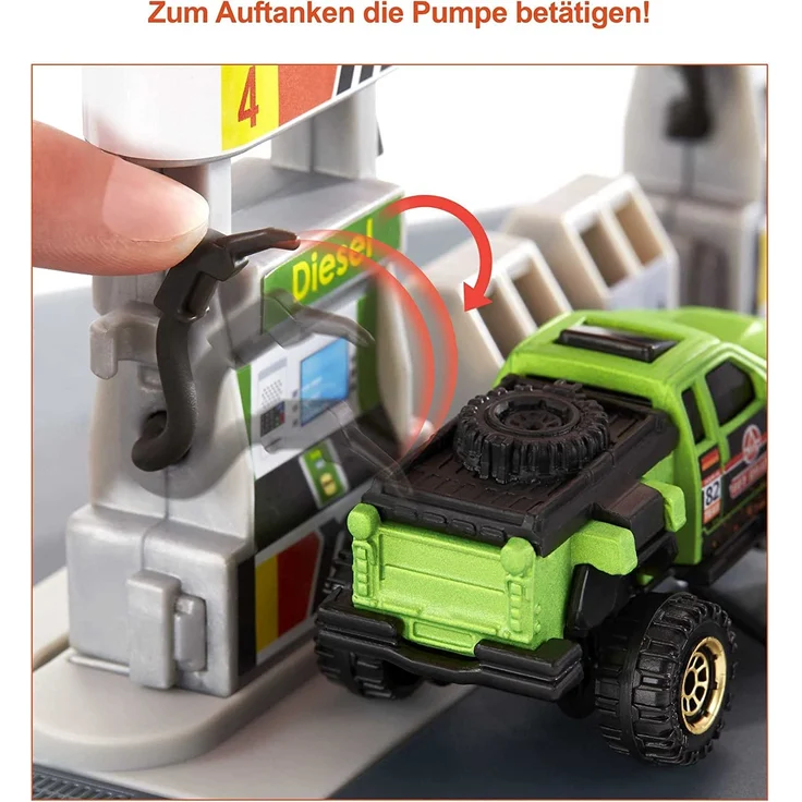 tankstelle Action Drivers junior 44 x 18 cm weiß – Bild 3