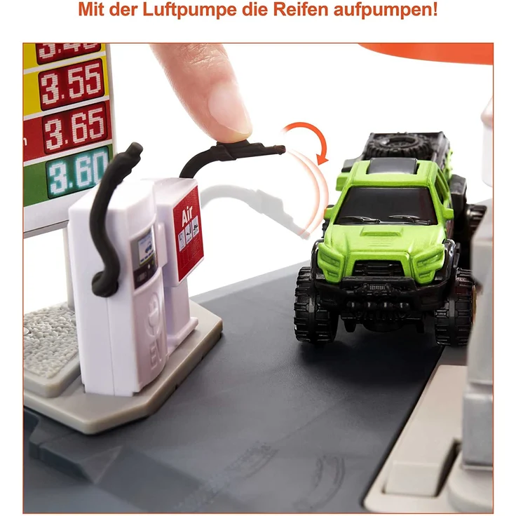tankstelle Action Drivers junior 44 x 18 cm weiß – Bild 4