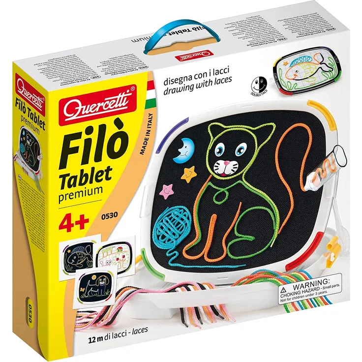 Quercetti – q0530 – Lernen zu lesen und schreiben – Filo Tablet Premium