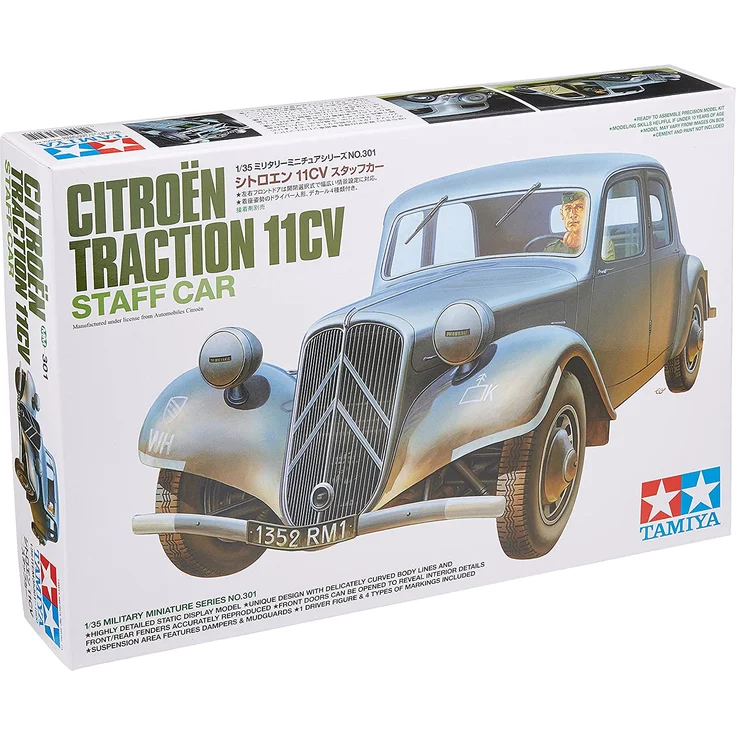 1:35 WWII Fr. Citroen Traction Dienst. (1) – Bild 1